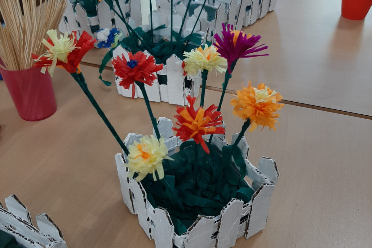 Kreativ im Seniorenhaus Klein Welzin