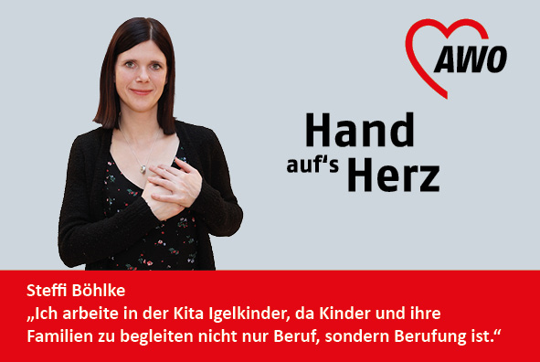 Hand aufs Herz mit Steffi