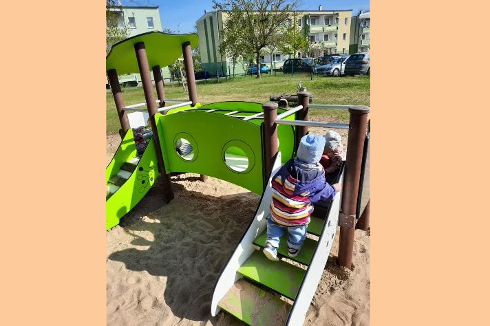 Neues Spielgerät für Kita